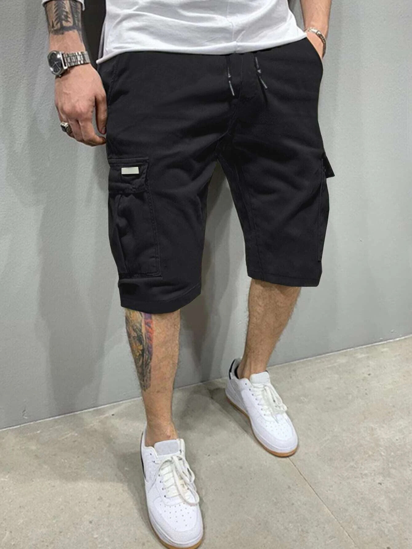 Mens Fashion Workwear - سراويل قصيرة صيفية للرجال، سراويل قصيرة