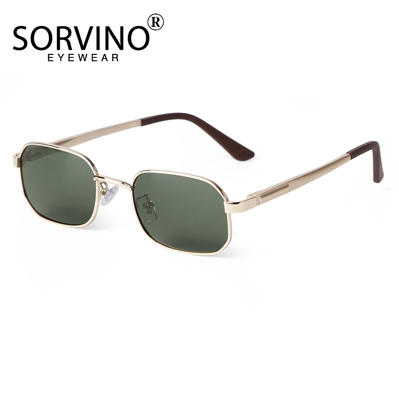 Men'S Fashion Zara - SORVINO موضة صغيرة مستطيلة النظارات الشمسية