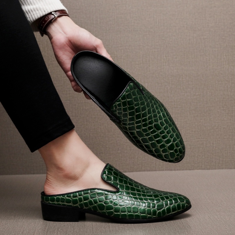Men Fashion Elegant - مقاس 40-50 شباشب رجالية جديدة أنيقة