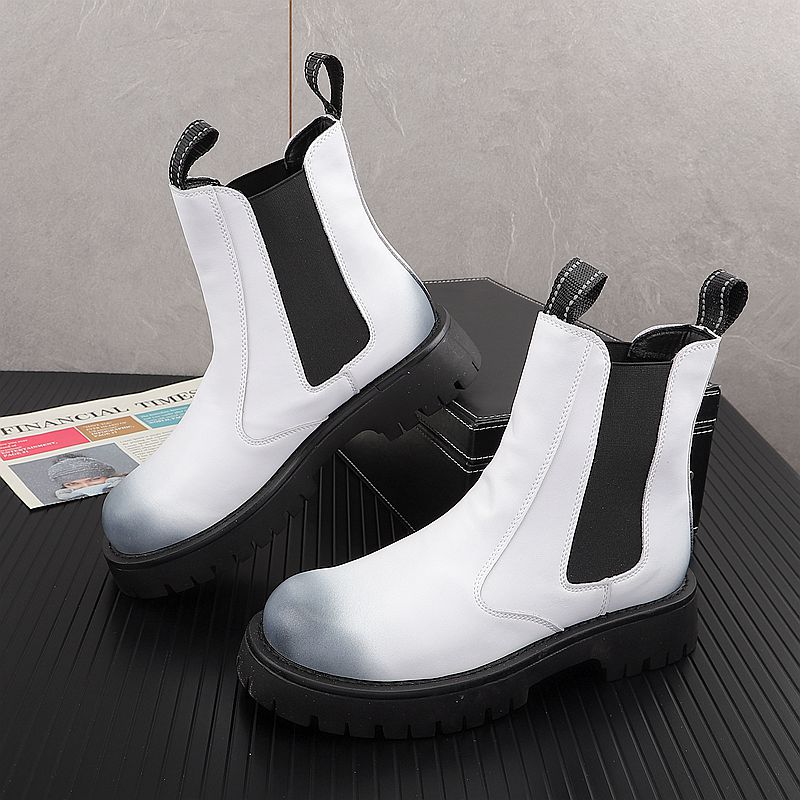 Chelsea Boots Men - أحذية رجالية فاخرة من الجلد الطبيعي