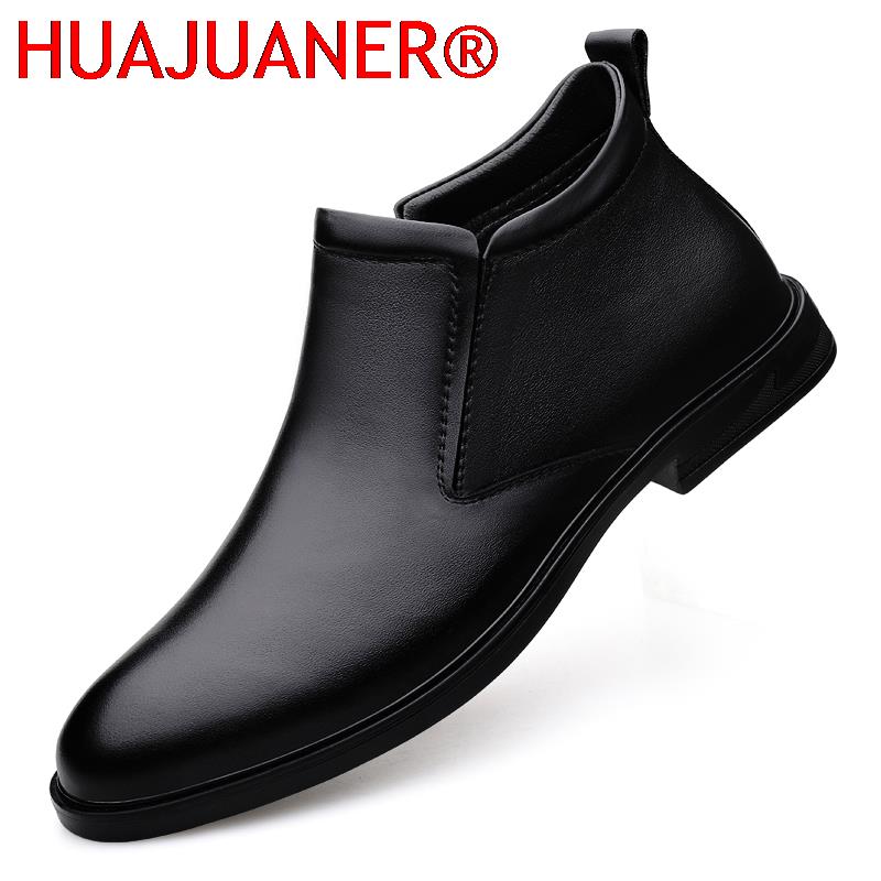Chelsea Boots Men - تشيلسي الأحذية السوداء الرجال قصيرة بوط