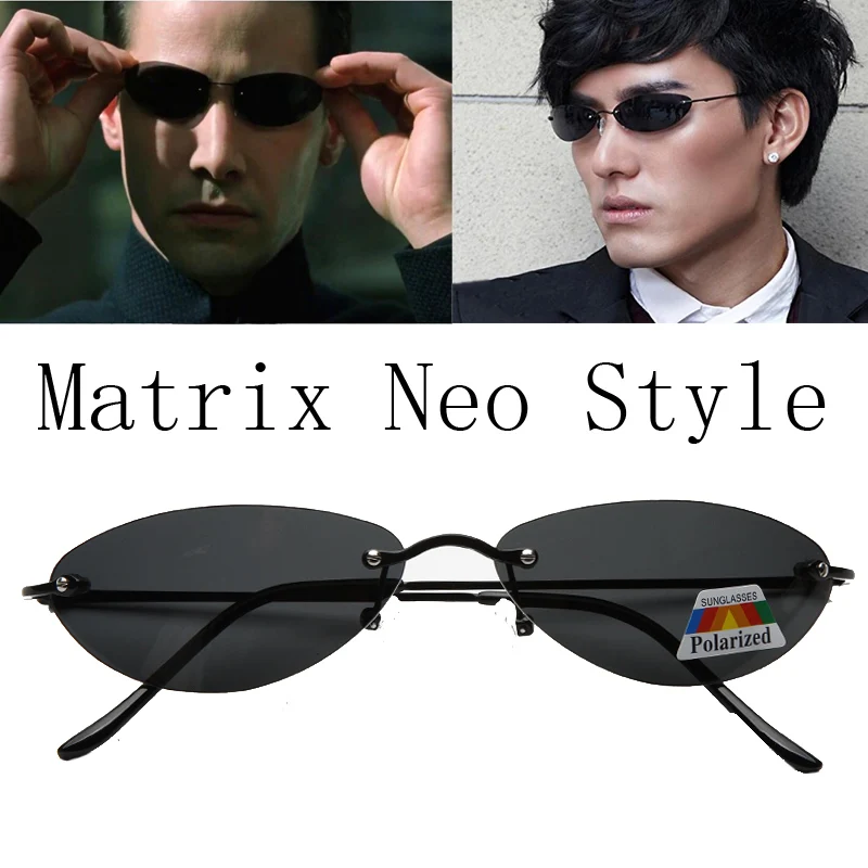 Men'S Fashion Rimless Glasses - نظارات شمسية رجالية بدون إطار بتصميم
