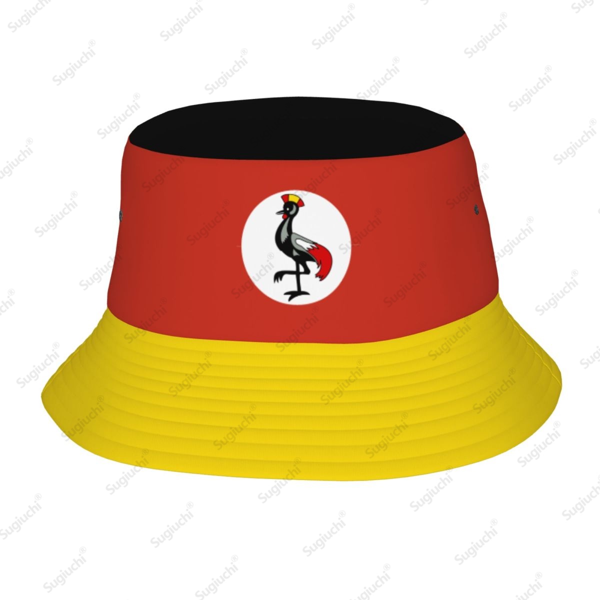 Men Fashion Uganda - 2025 أوغندا ثلاثية الأبعاد العلم الرجال