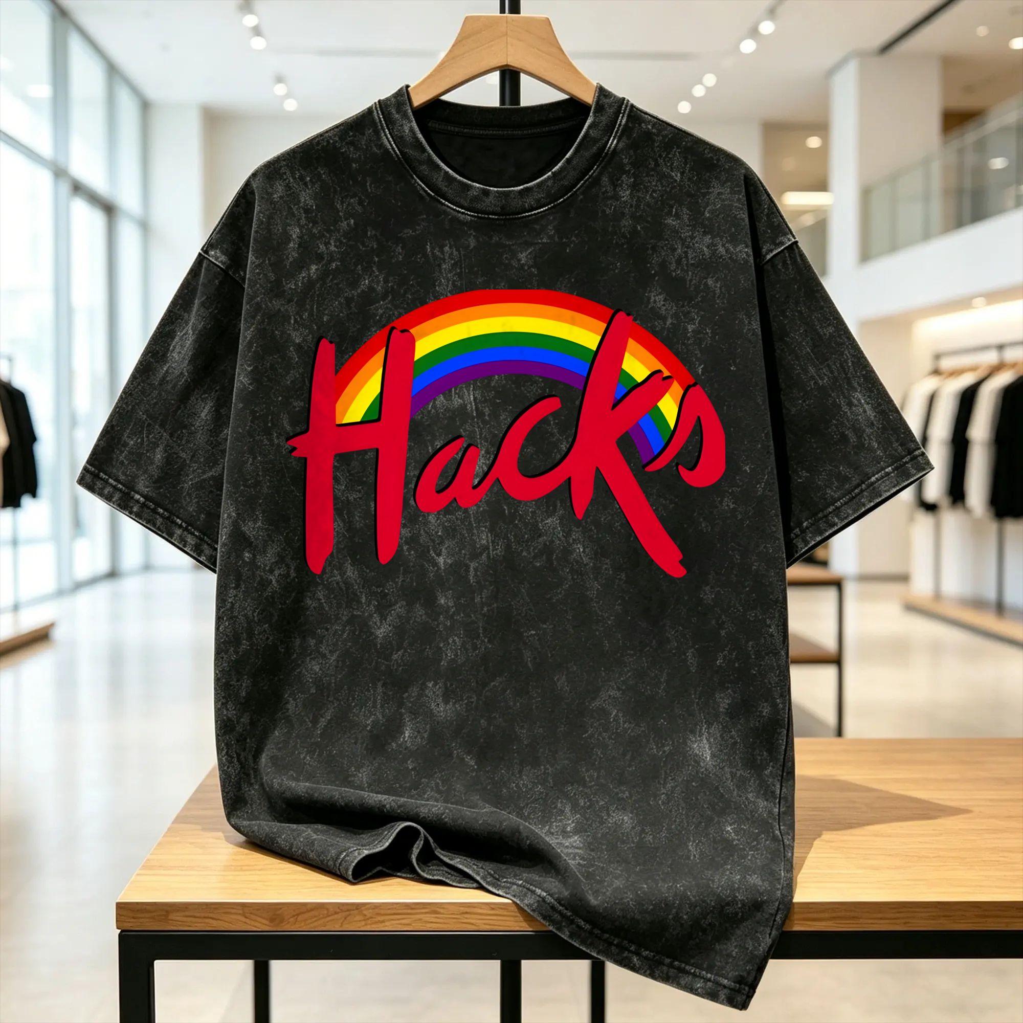 Mens Fashion Hacks - تي شيرت رجالي من Hacks TV