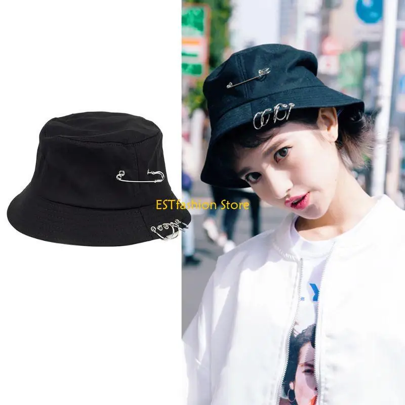 قبعة صياد Y5GC صيفية عصرية للس - مراجعة Mens Fashion Bucket Hat وسعره
