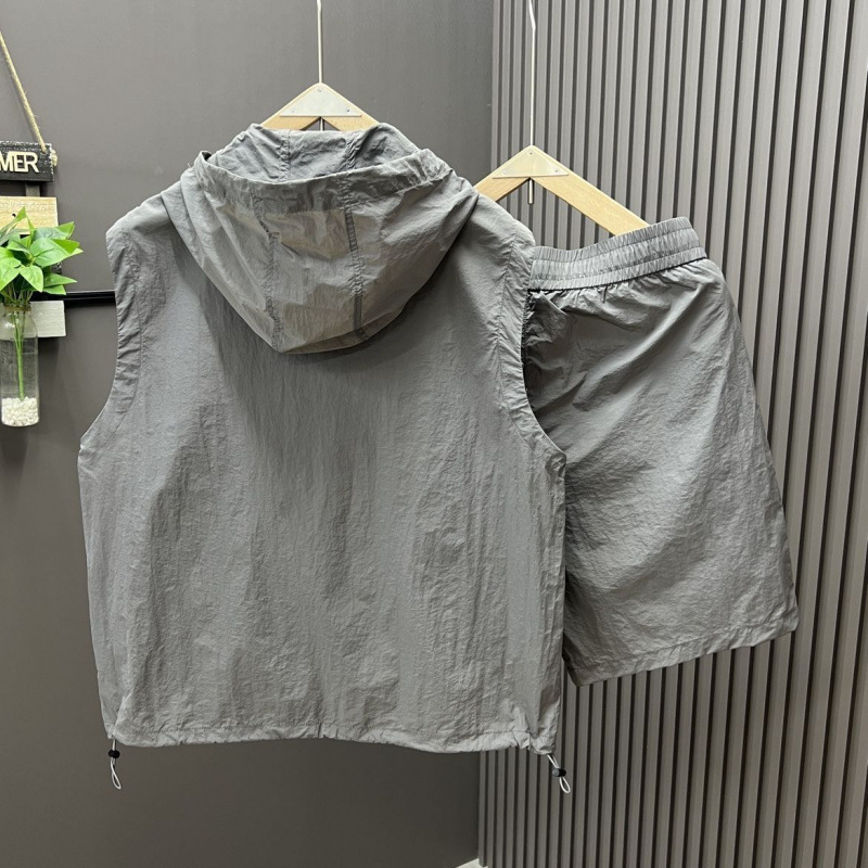 طقم صيفي رجالي من قطعتين: سترة - مراجعة Mens Fashion Workwear وسعره