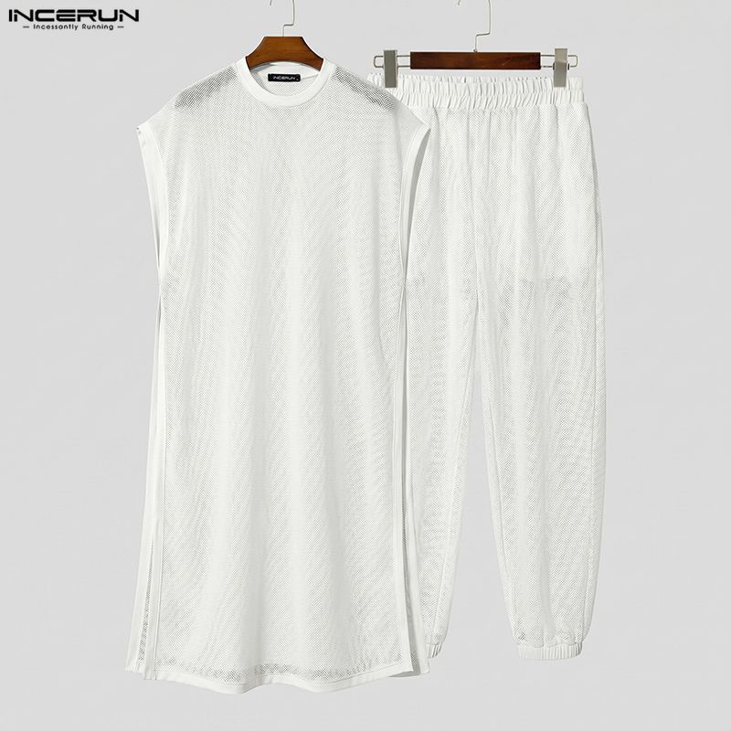 طقم رجالي من INCERUN مكون من ق - مراجعة Men'S Fashion وسعره