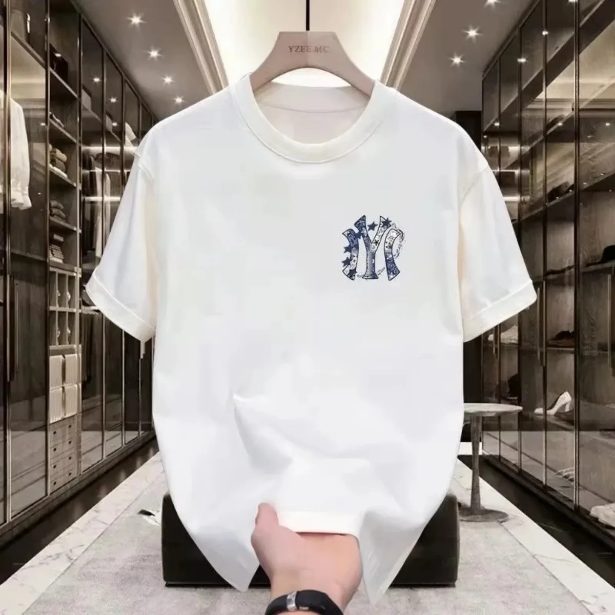 قميص رجالي مطبوع بأكمام قصيرة  - مراجعة Men'S Fashion Nova وسعره