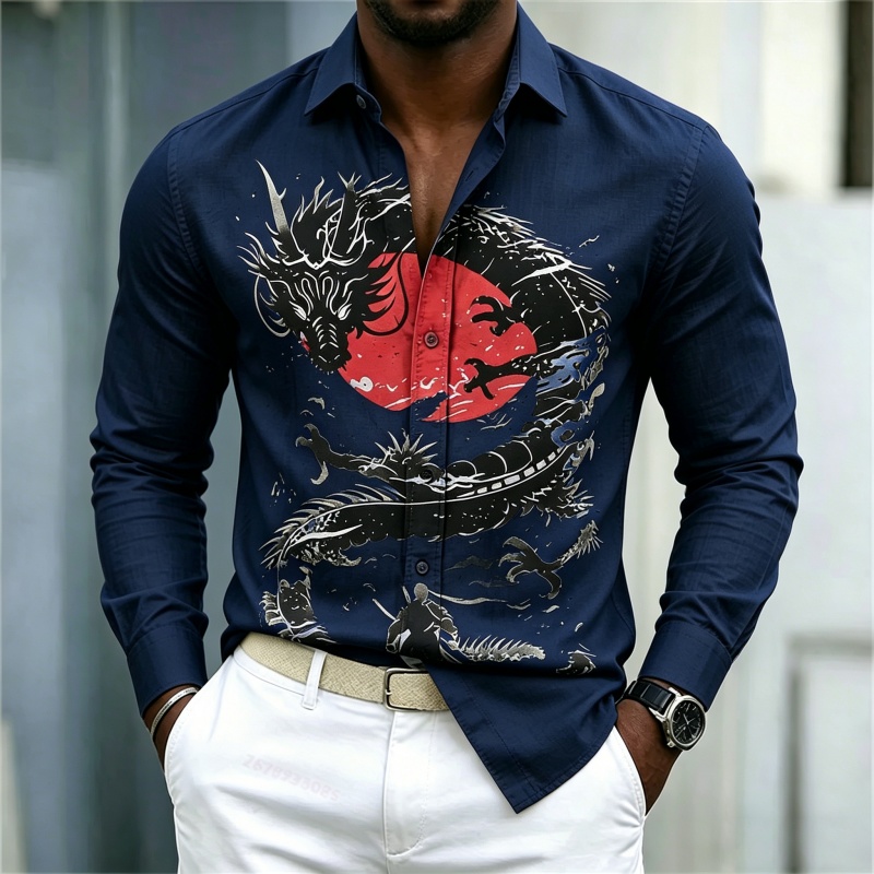قميص رجالي جديد لعام 2026 بنمط - مراجعة Men'S Fashion وسعره