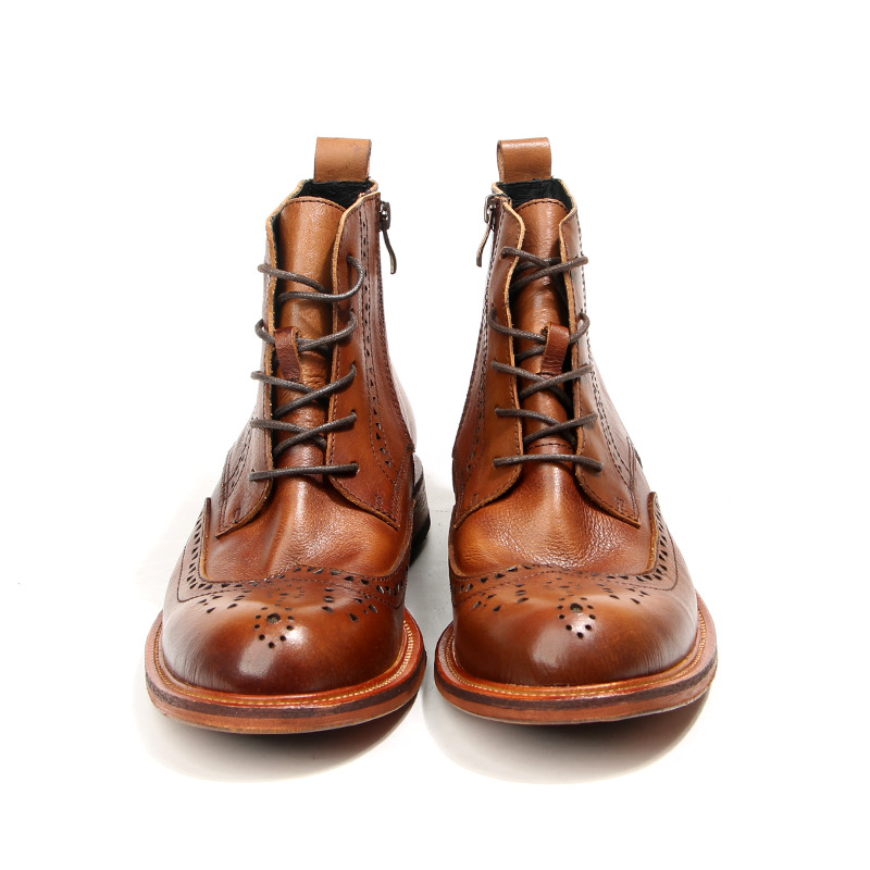 خمر رجل الكاحل تشيلسي الأحذية  - مراجعة Men Fashion Vintage وسعره