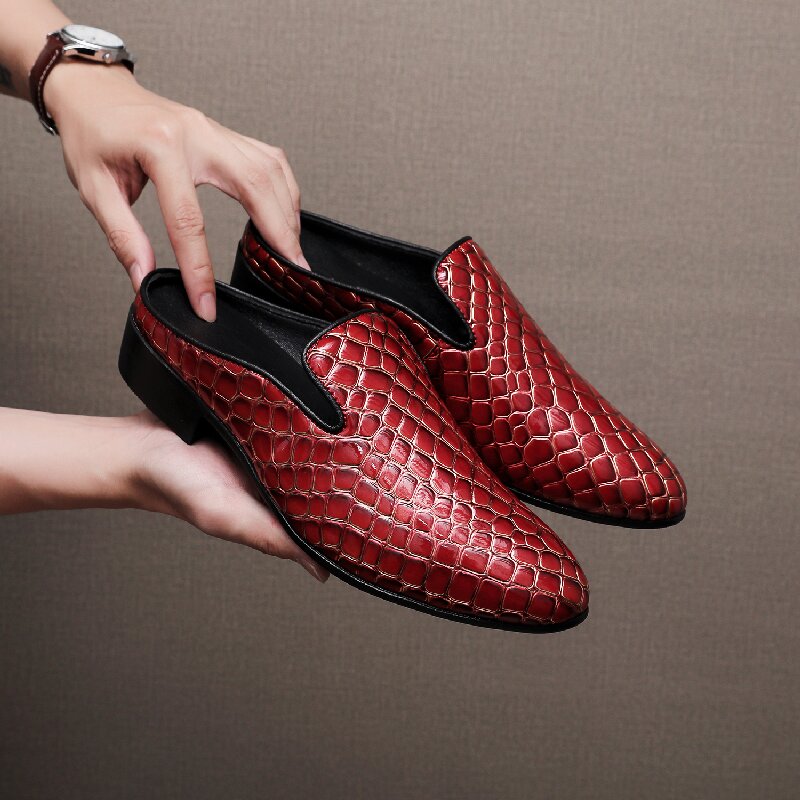 مقاس 40-50 شباشب رجالية جديدة  - مراجعة Men Fashion Elegant وسعره