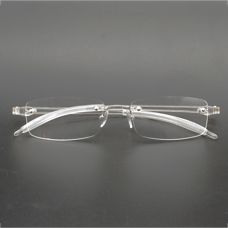 إطارات نظارات شفافة للنساء وال - مراجعة Men'S Fashion Rimless Glasses وسعره