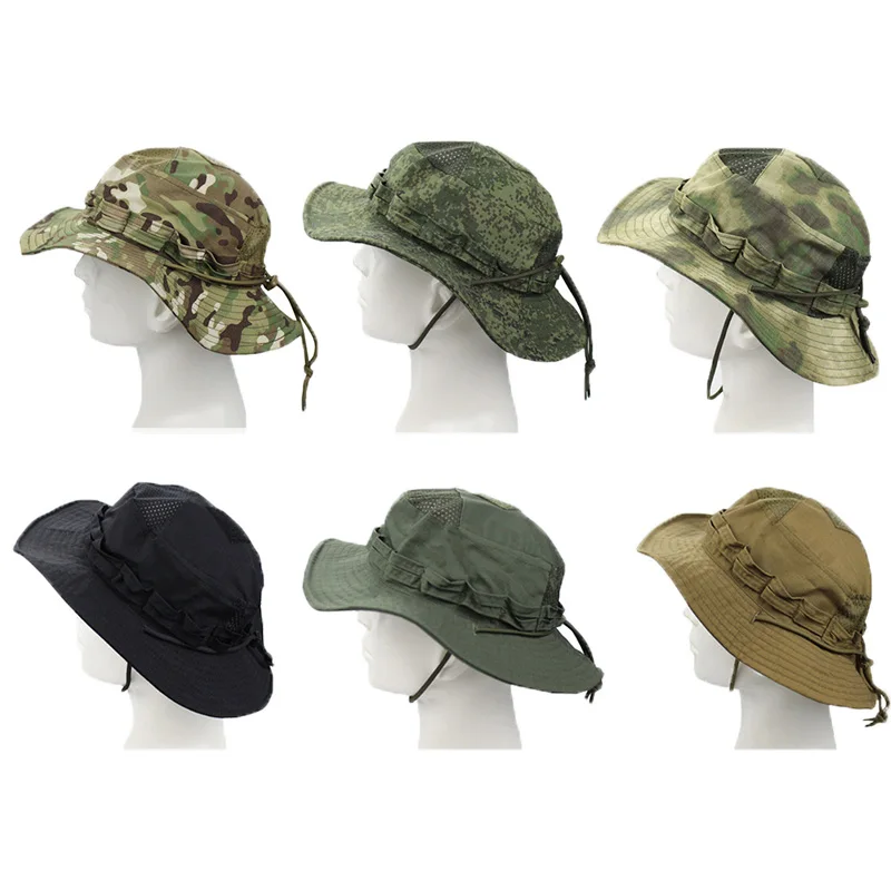 FG atacs التمويه Boonie قبعة ا - مراجعة Mens Fashion Bucket Hat وسعره