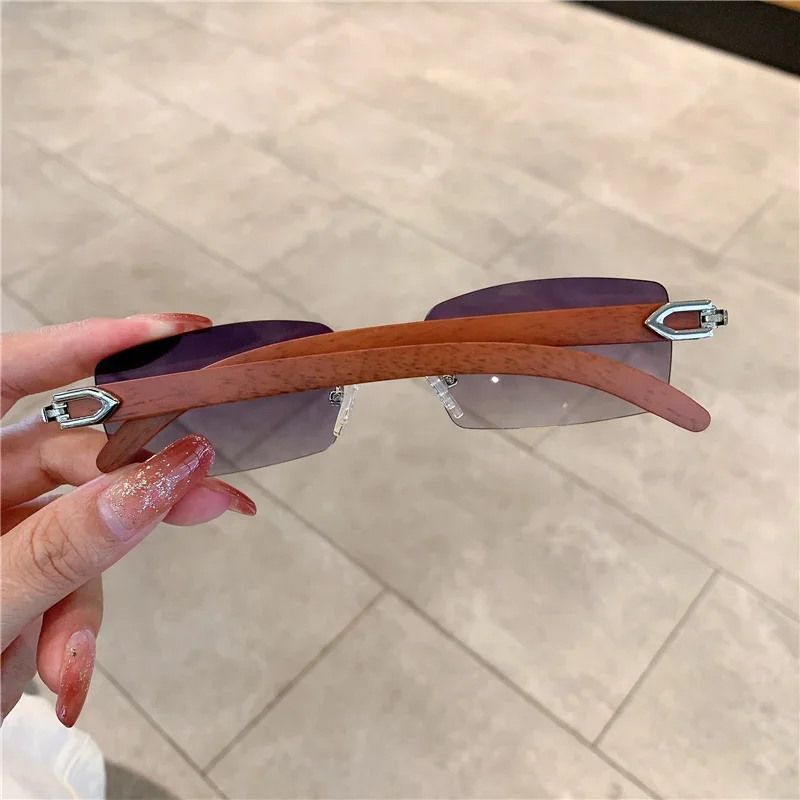 نظارات شمسية صغيرة بدون إطار ل - مراجعة Men'S Fashion Rimless Glasses وسعره