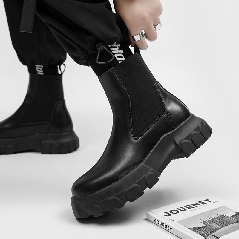 أحذية رجالية تشيلسي جلد طبيعي  - مراجعة Chelsea Boots Men وسعره