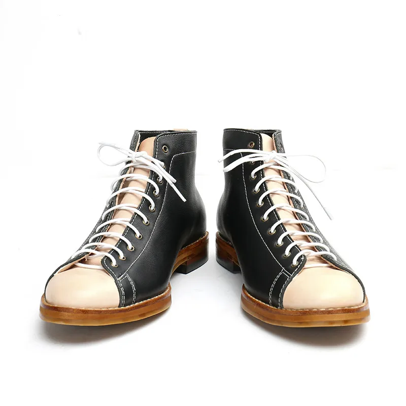 أحذية عالية الأدوات للرجال أحذ - مراجعة Men Fashion Vintage وسعره