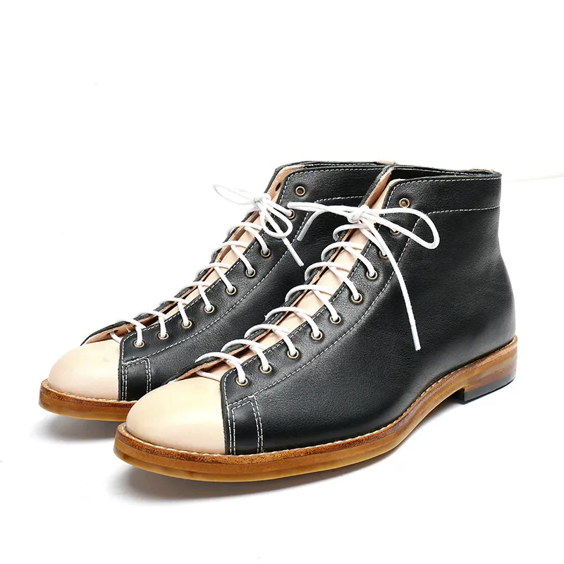أحذية عالية الأدوات للرجال أحذ - مراجعة Men Fashion Vintage وسعره