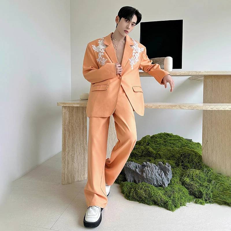 بدلة LUZHEN الربيعية الجديدة ا - مراجعة Men Fashion Elegant وسعره