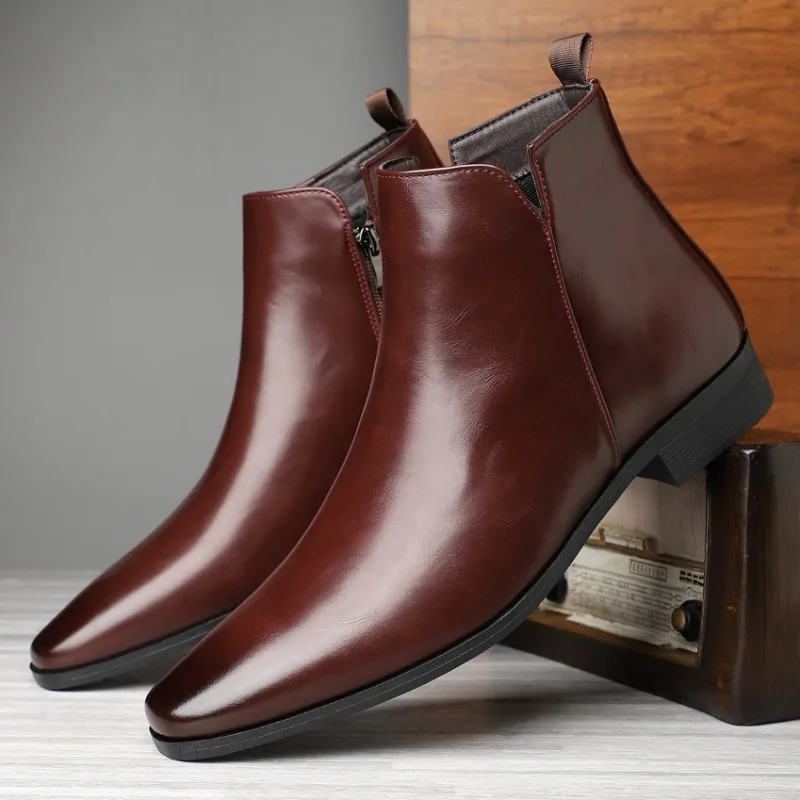 جديد الرجال الأحذية الكلاسيكية - مراجعة Chelsea Boots Men وسعره