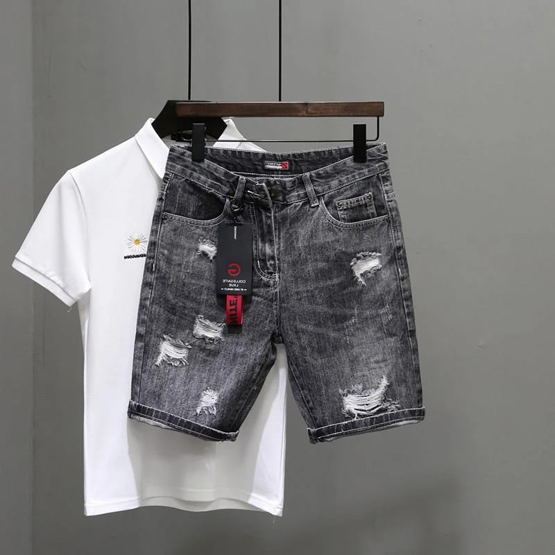 سراويل جينز ممزقة باللون الأسو - مراجعة Men Fashion Jeans وسعره